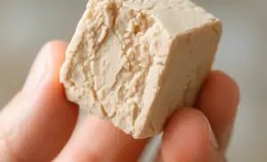 Mascarilla de huevo y levadura: Mezclar yema de huevo con levadura de cerveza y aceite de uva ayuda a reafirmar la piel especialmente en cuello y pecho.