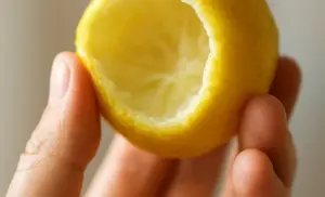 Té de cáscara de limón por 10 días y se acaba