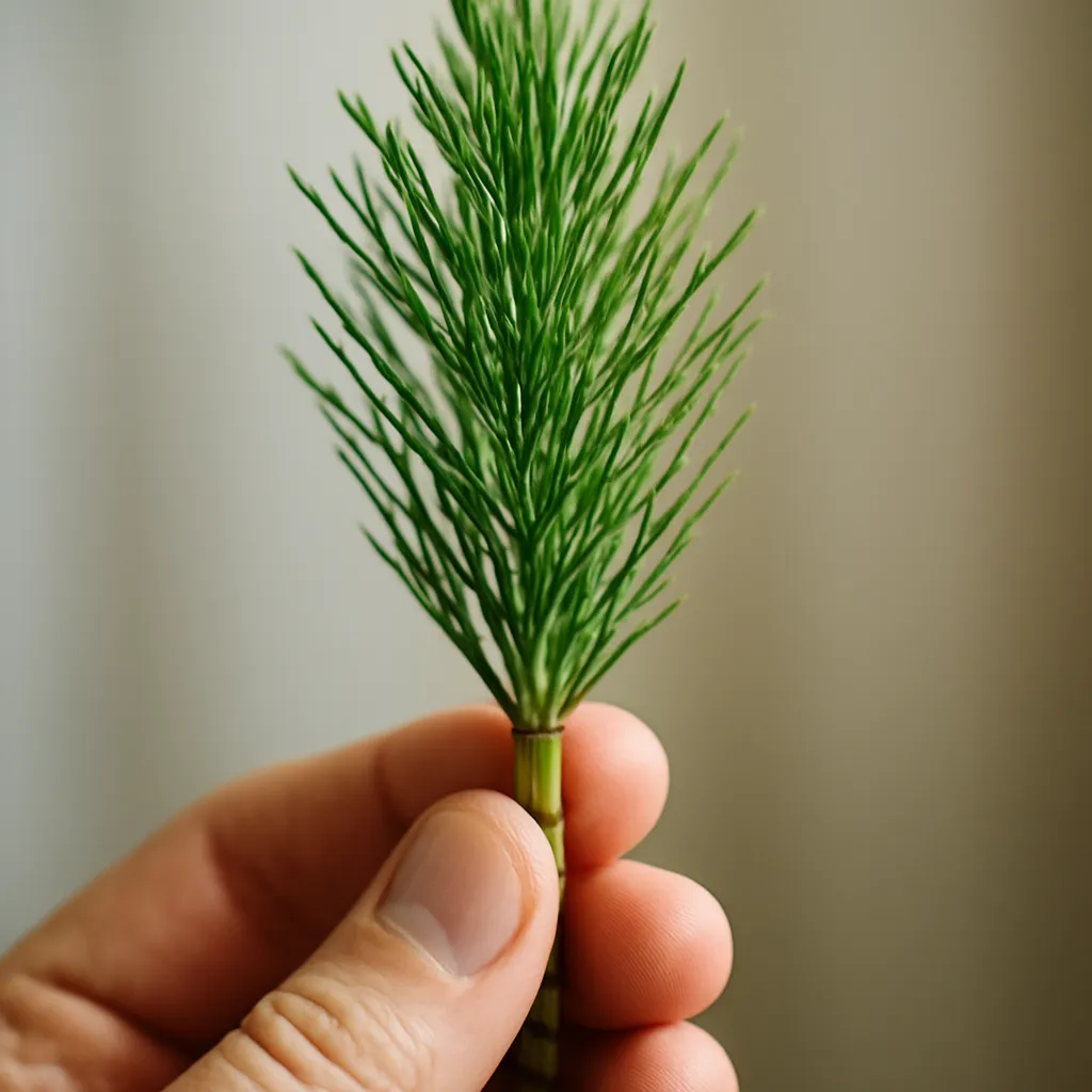 Té de cola de caballo por 10 días y se acaba