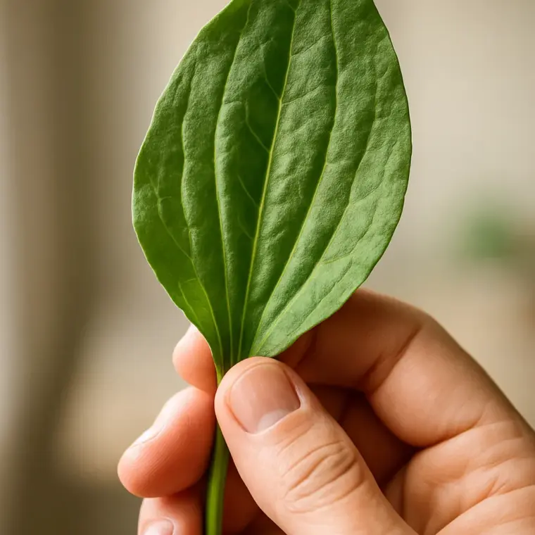 Té de llantén por 10 días y se acaba