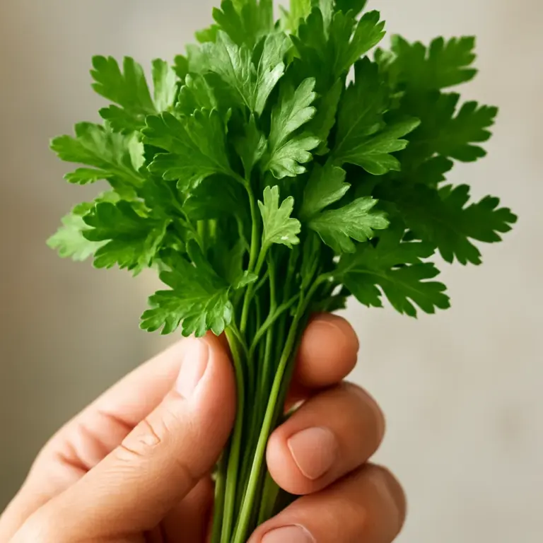 Té de perejil por 10 días y se acaba