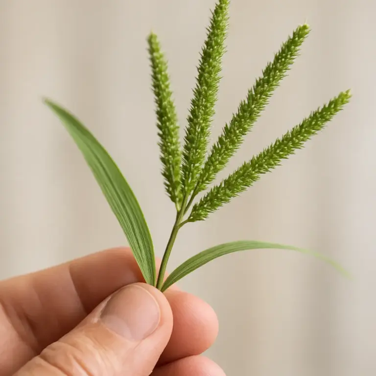 beneficios y usos de Eleusine indica conocida como pata de gallina o grama carraspera